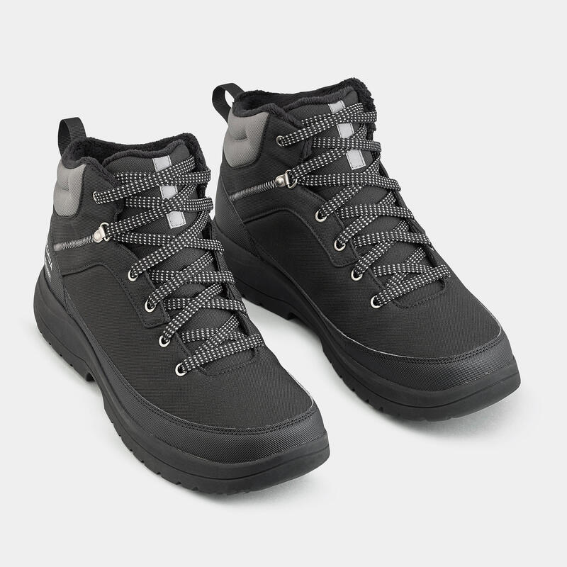 Chaussures chaudes et imperméables de randonnée - SH100 Mid - Homme