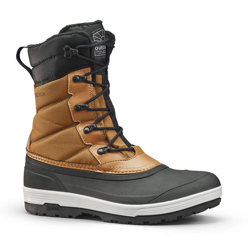 Men’s Warm Waterproof Snow Hiking Boots - SH500 X- WARM - Lace