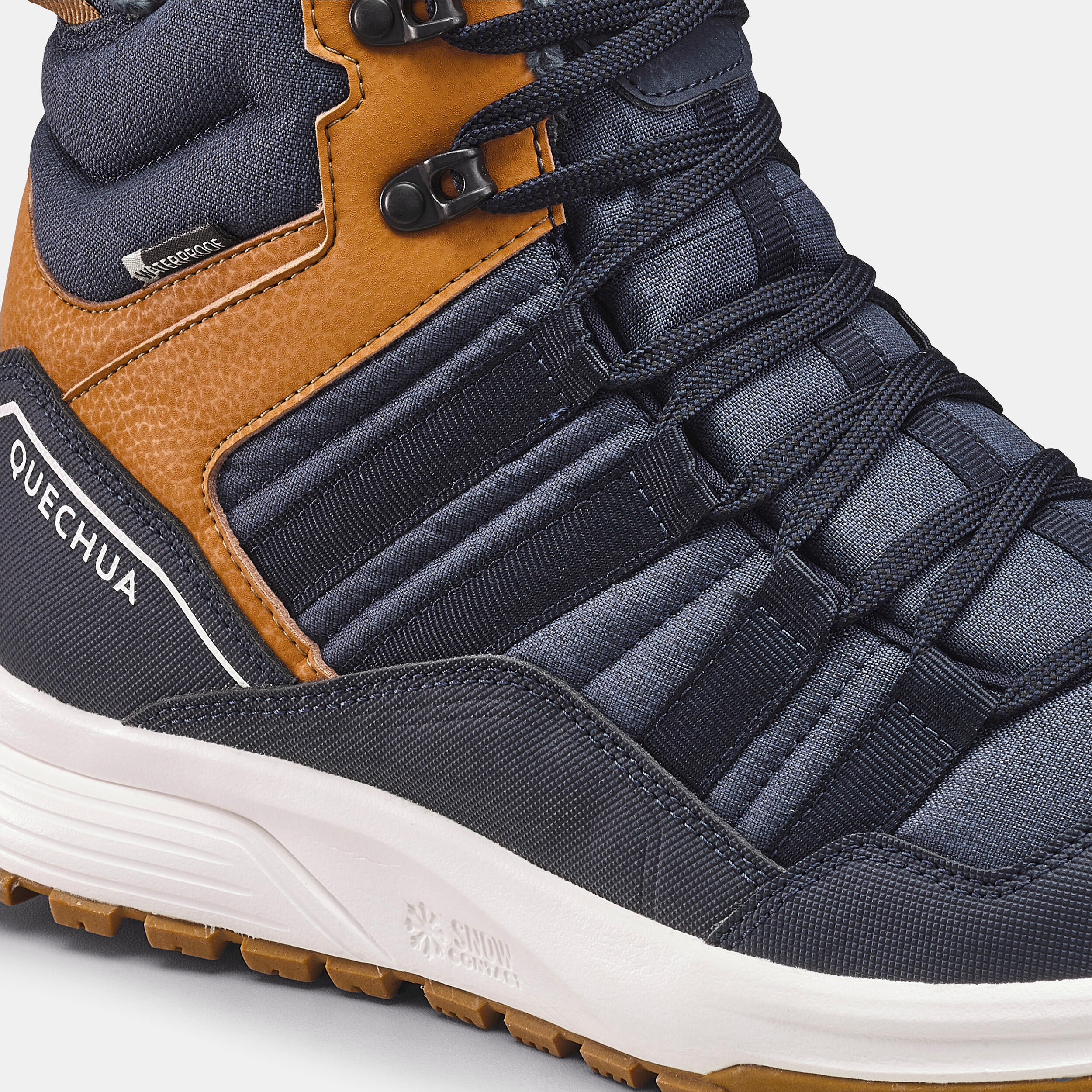 Men’s warm and waterproof hiking boots - SH500 MID