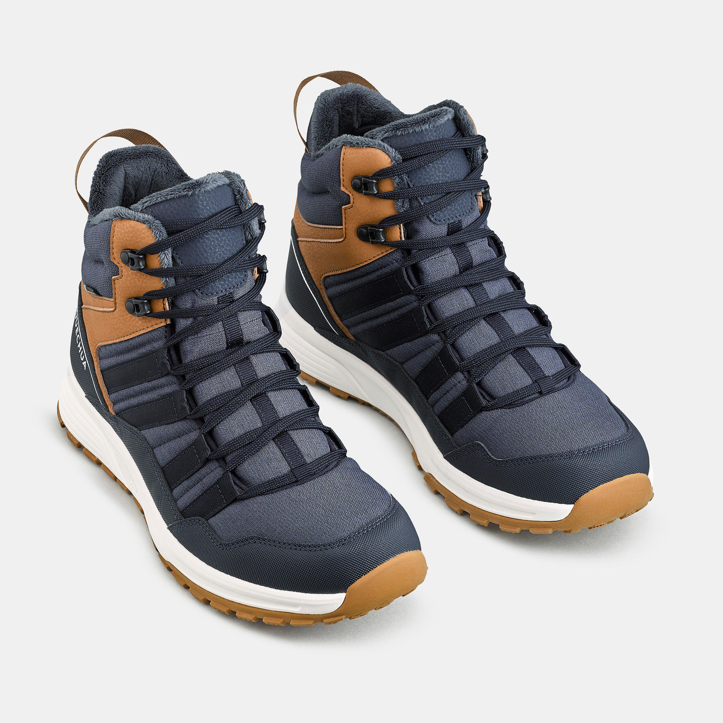 Men’s warm and waterproof hiking boots - SH500 MID