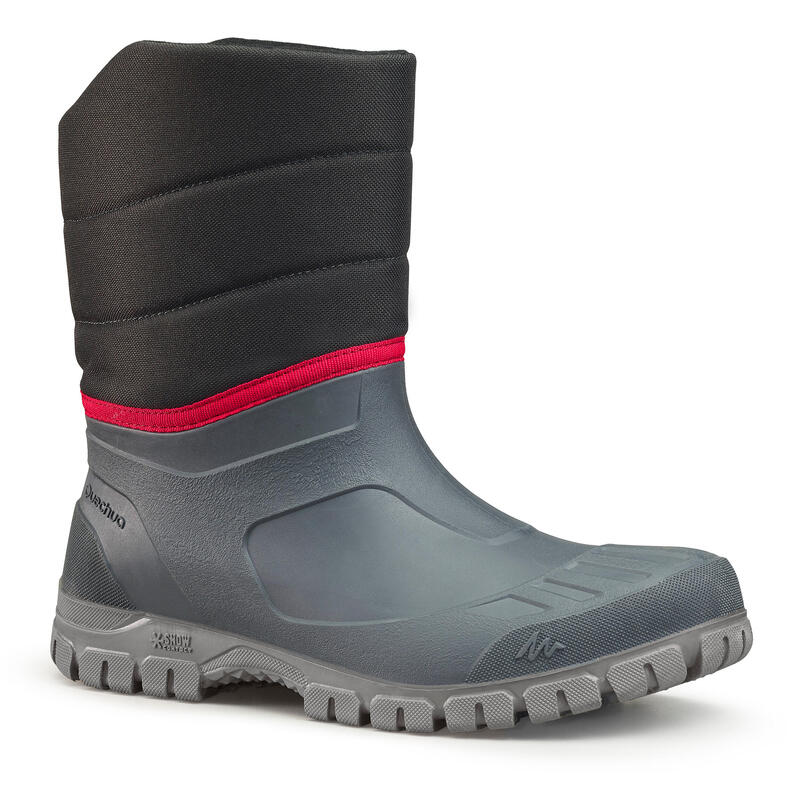 Warme waterdichte wandellaarzen voor de sneeuw heren SH100 X-warm