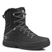 Men's Snow Hiking Shoes WARM & WATERPROOF SH100 U-WARM High - Black