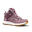 Scarpe calde da montagna donna SH500 MID  impermeabili rosa