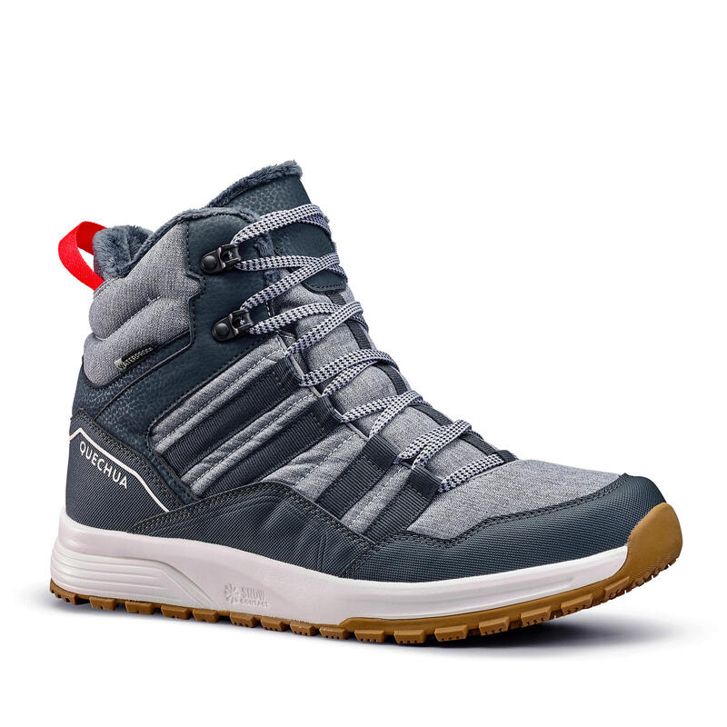 Menâs Warm and Waterproof Hiking Boots - SH100 X-WARM QUECHUA - Decathlon