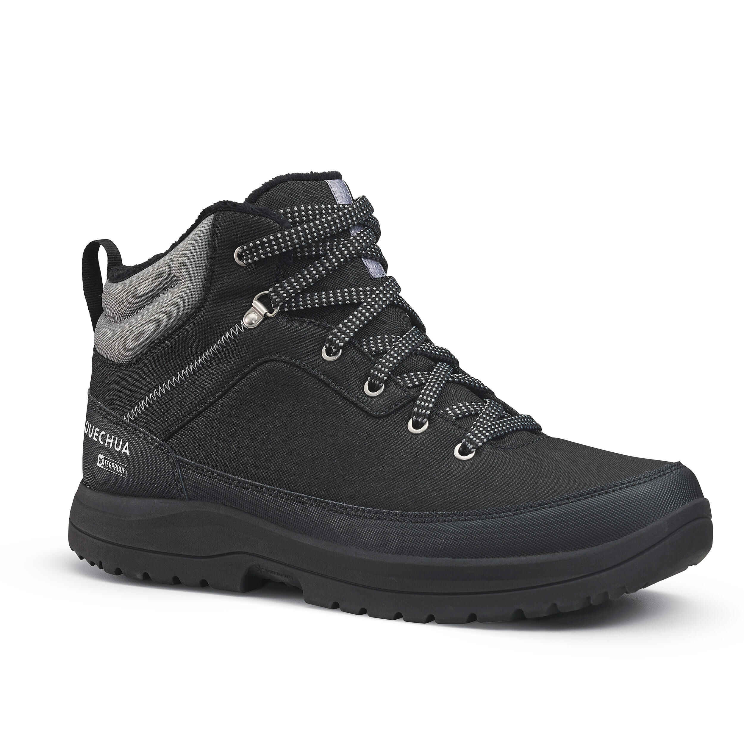 Bottes De Neige Pour Homme – Imperméables, Doublées Fourrure, Semelle Antidérapante, Chaudes Et Confortables