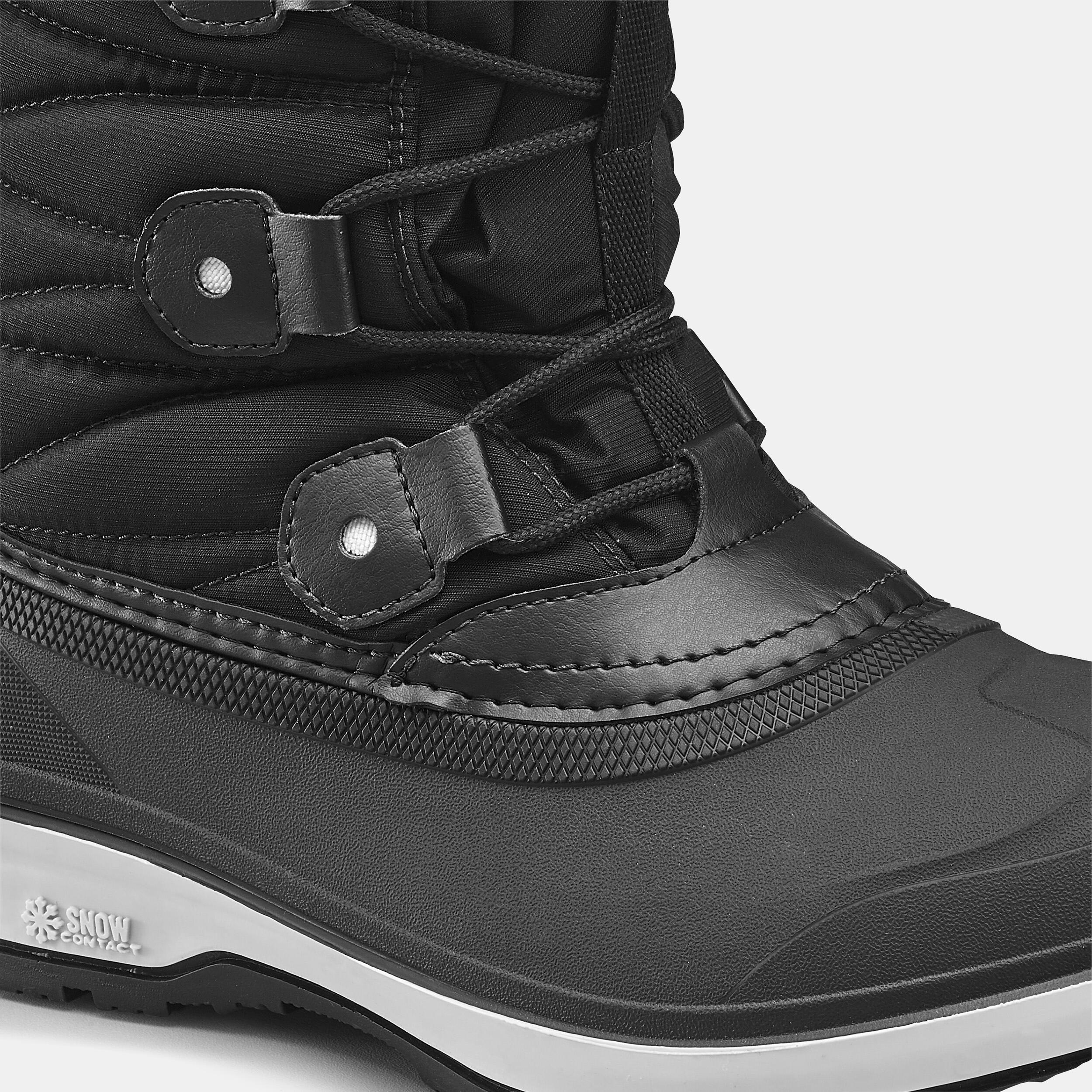 Warme waterdichte snowboots dames SH500 hoog QUECHUA Decathlon