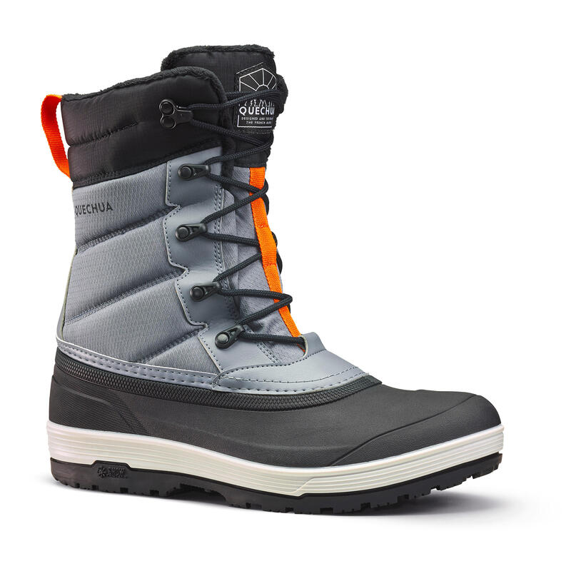 Verbergen De daadwerkelijke kiezen QUECHUA Warme waterdichte wandellaarzen voor de sneeuw heren SH500 X-warm  veters | Decathlon
