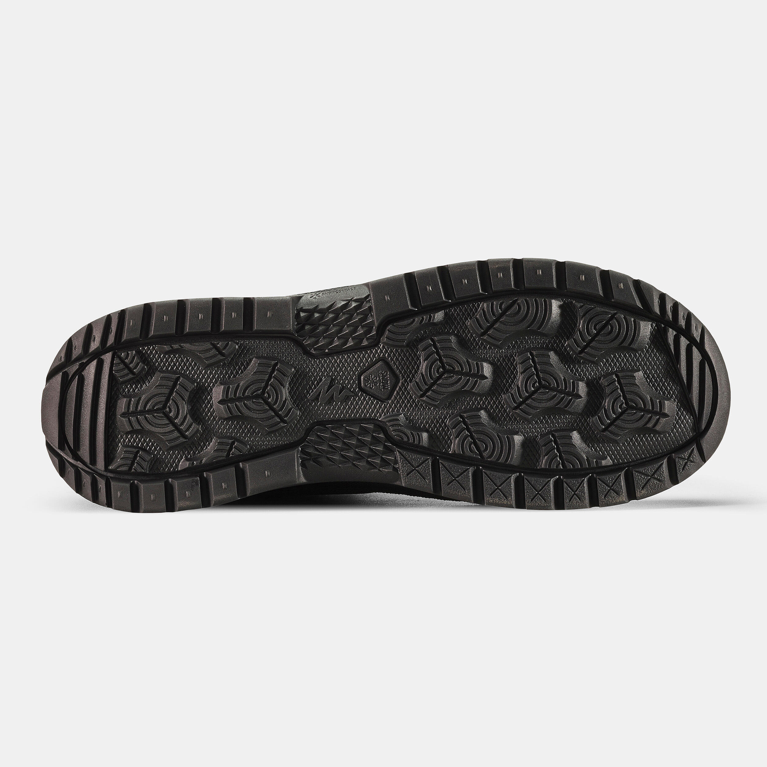 Botas de senderismo cálidas e impermeables de caña media para hombre SH100 4/5