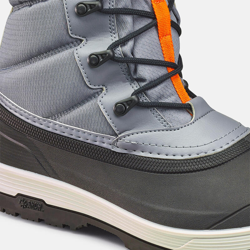 Men’s Warm Waterproof Snow Hiking Boots SH500 X WARM Lace