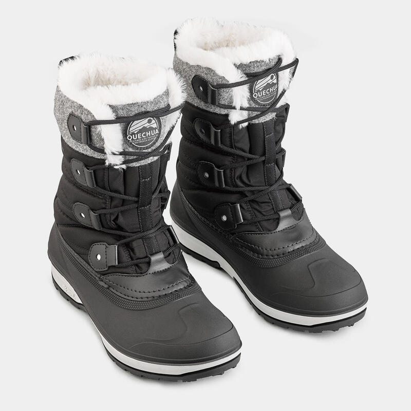 女款保暖防水高筒雪鞋 SH500 X-Warm