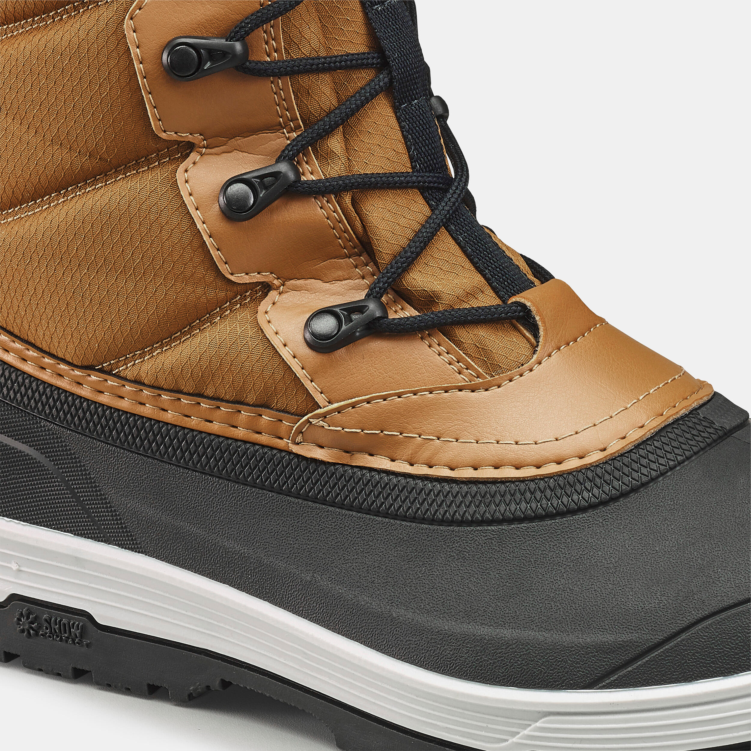Men’s Warm Waterproof Snow Hiking Boots  - SH500 X- WARM - Lace 6/9