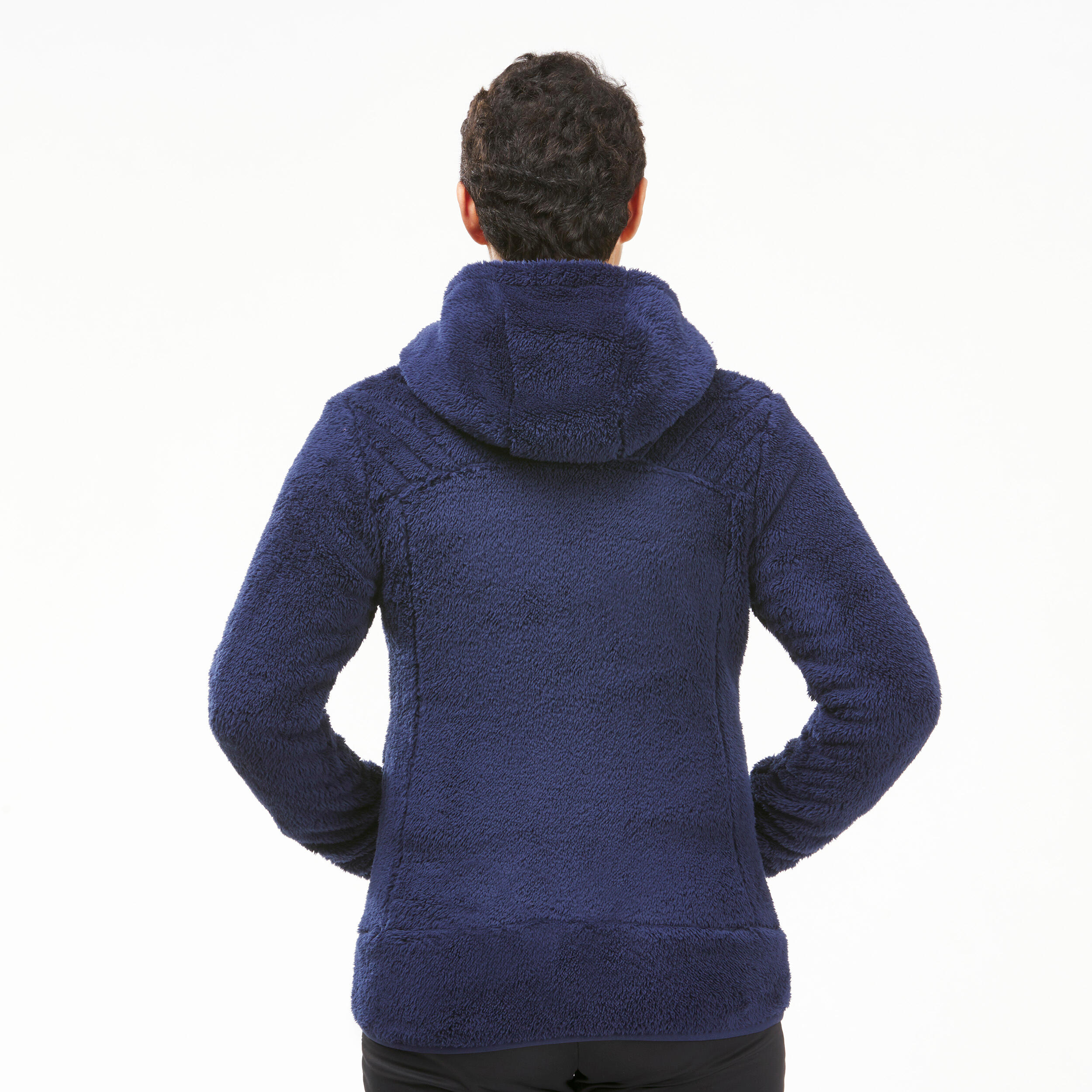 Women’s Fleece Jacket - SH 500 Blue - QUECHUA