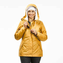 Women’s hiking waterproof winter jacket - SH500 -10°C