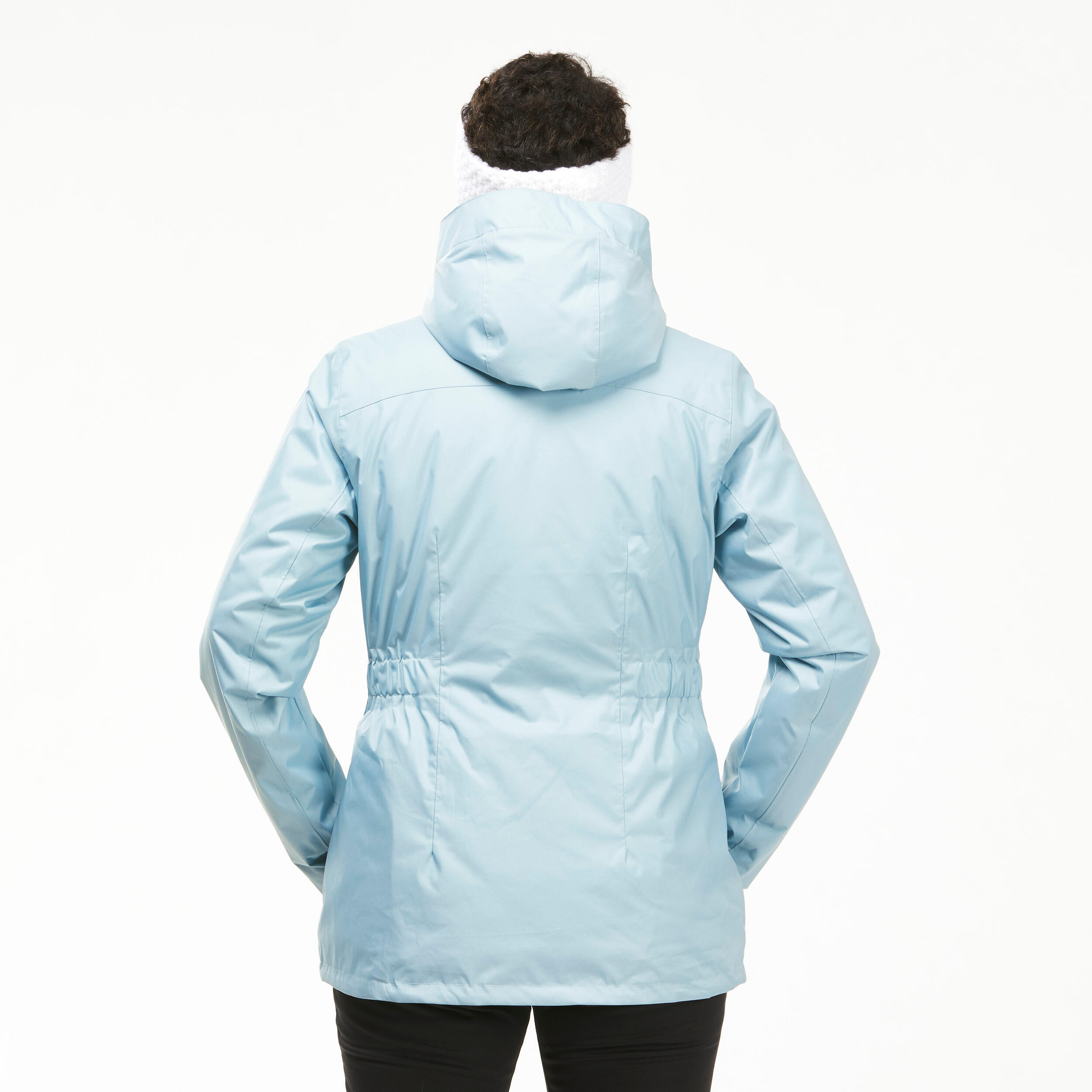 Women’s hiking waterproof winter jacket - SH500 -10°C 6/12
