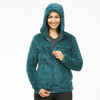 Women's Warm Fleece Hiking Jacket - SH100 ULTRA-WARM