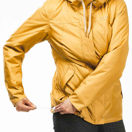 Women’s hiking waterproof winter jacket - SH500 -10°C