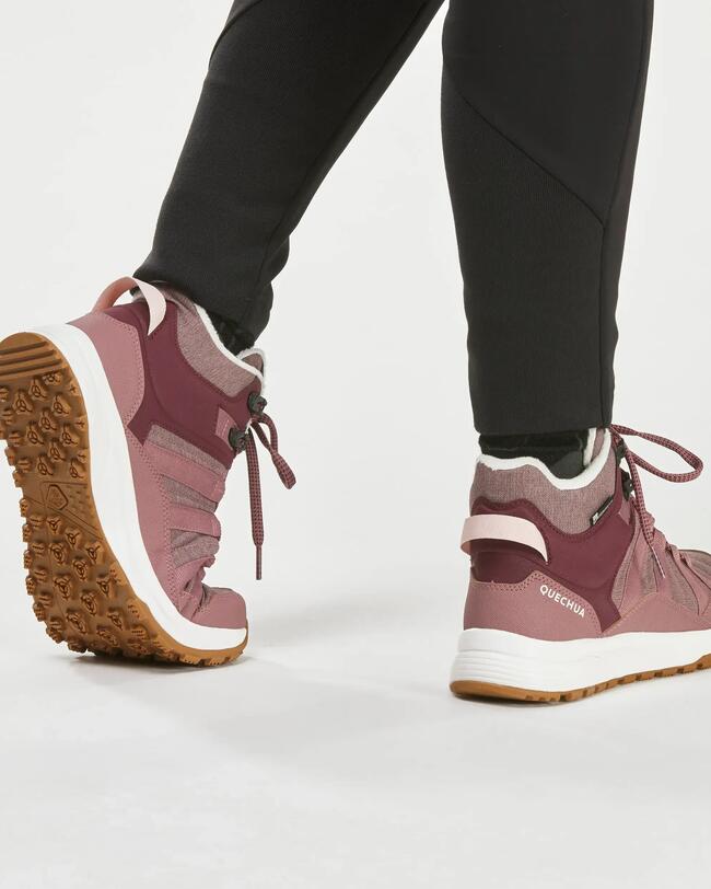 CHAUSSURES CHAUDES SH500 MID F BLEU