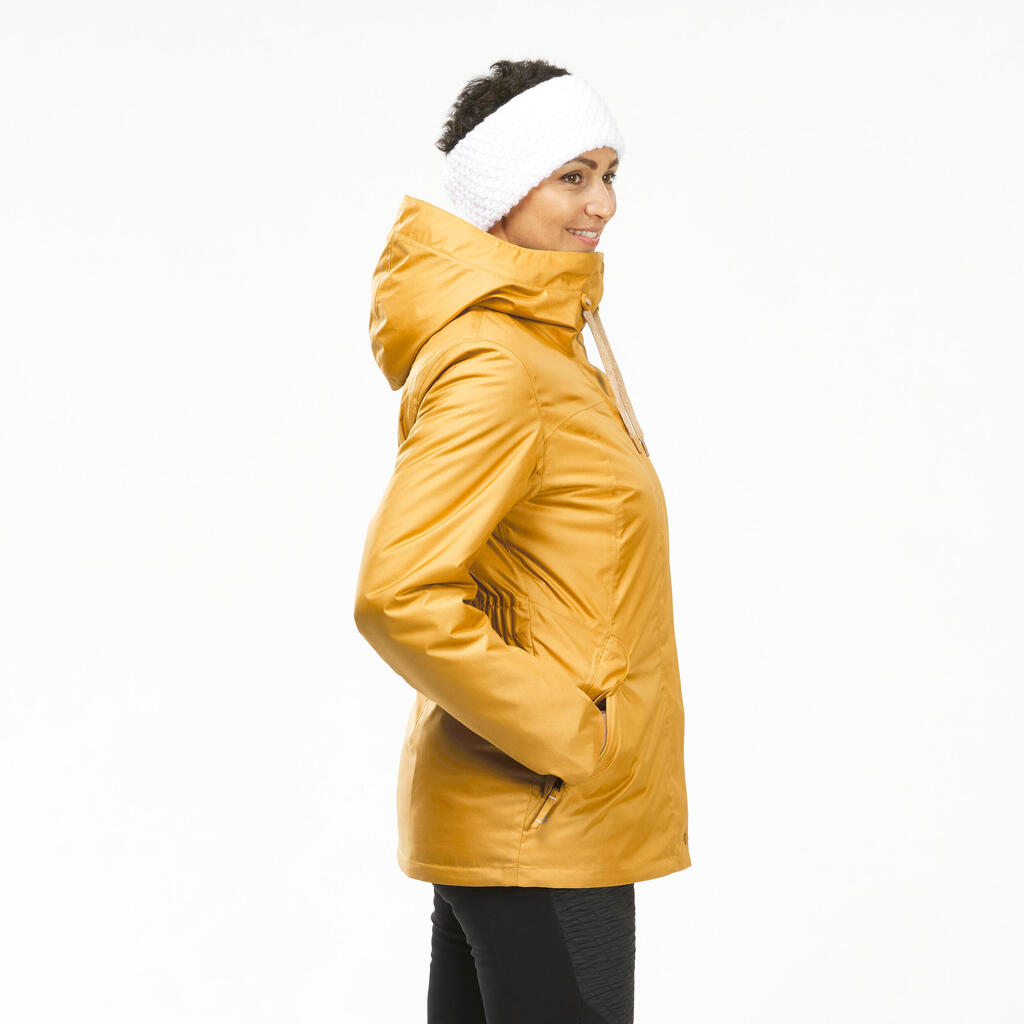 Women’s hiking waterproof winter jacket - SH500 -10°C