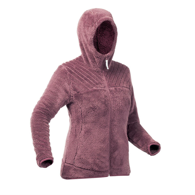 Chaqueta polar de montaña y nieve Mujer Quechua SH100 U-Warm