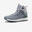 Chaussures chaudes et imperméables de randonnée SH500 cuir lacet - enfant 35-38