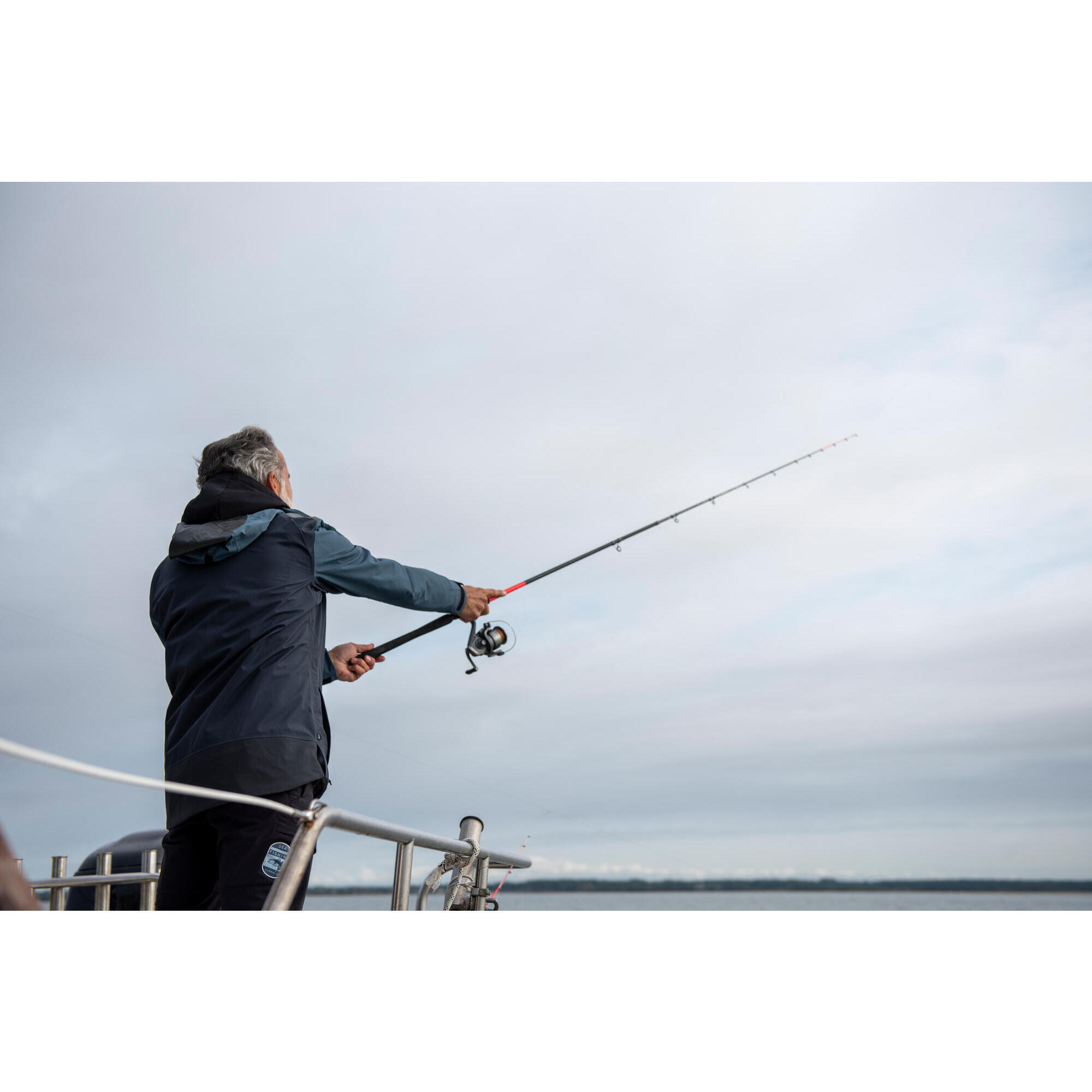 SEABOAT LIGHT-500 240 /2 MULTITIP BOAT ROD WITH SEA FISHING HANDLE