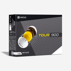 高爾夫球Tour 900 (12入)-白色