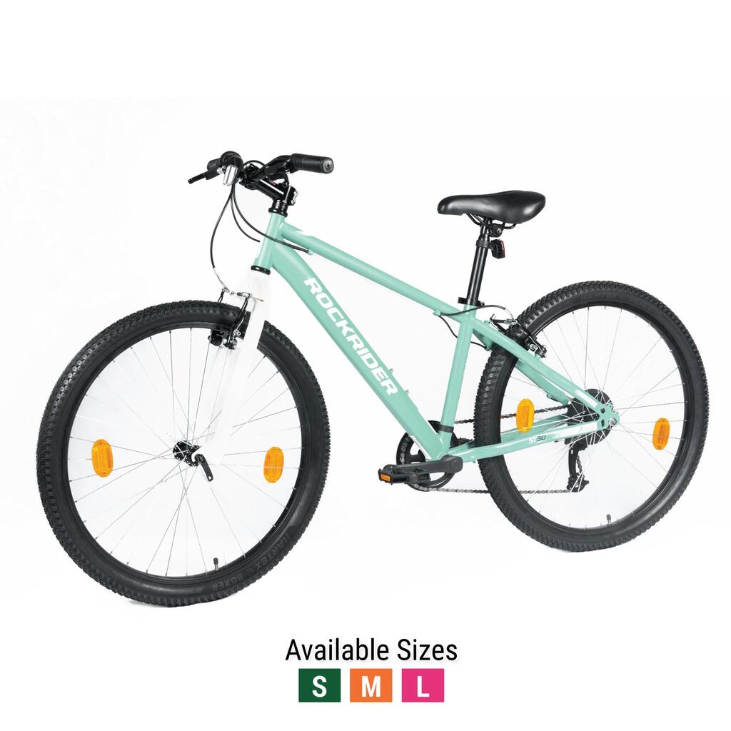 VTT 26 Pouces 7 Vitesses ST30 - Vert/Blanc