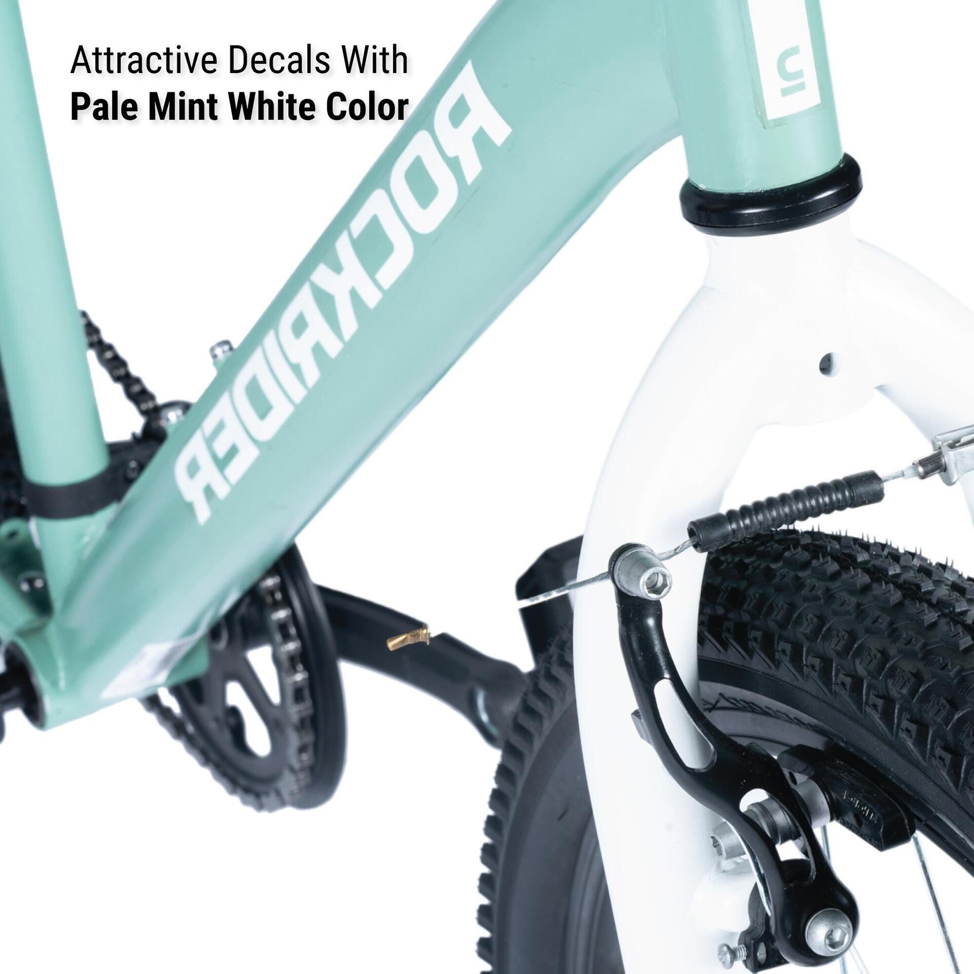 Mountain Bike ST30 26 inch speed Green White