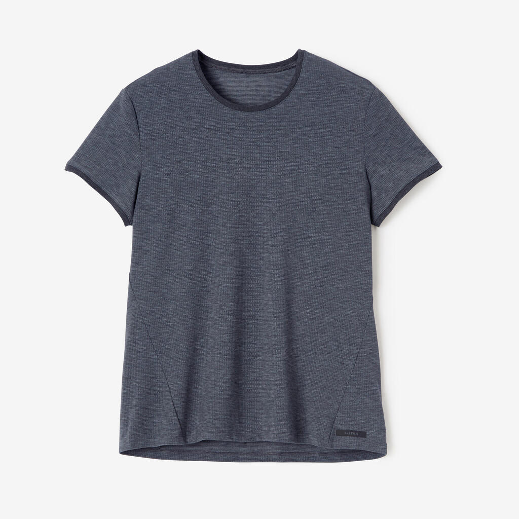 T-shirt running doux et respirant femme - Soft kaki