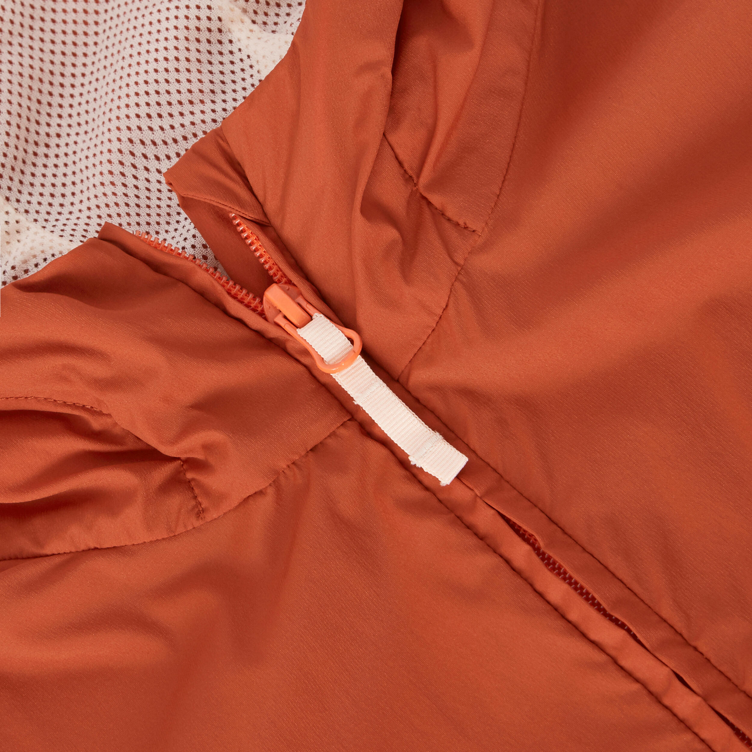KIPRUN RUN 500 WOMEN's WINDPROOF RUNNING JACKET-BROWN 10/11