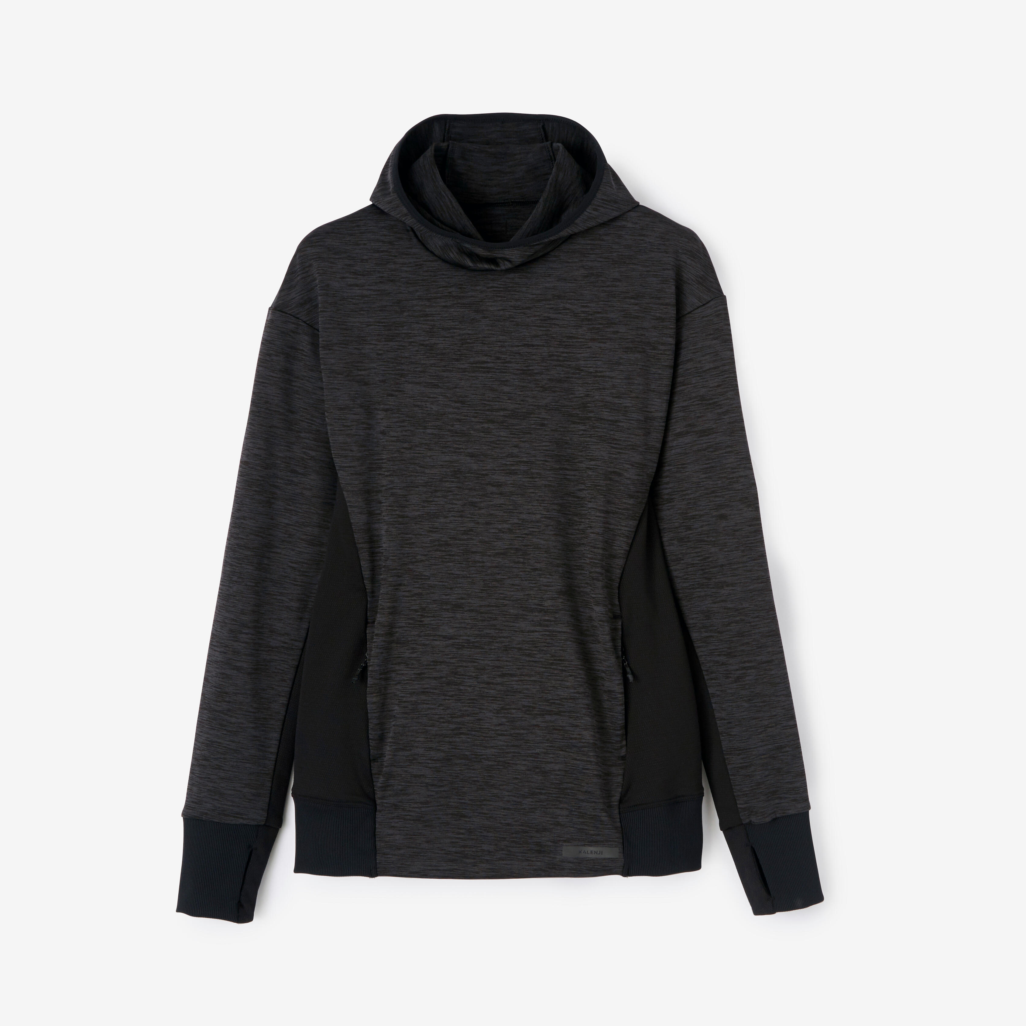 Women s Running Warm Hoodie Black