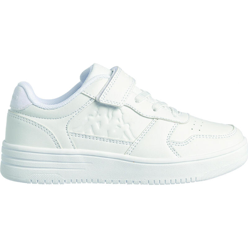 Chaussures de marche enfant Kappa Seattle blanc velcro