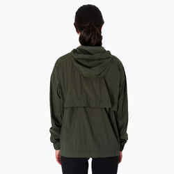 Women's Running Windproof Jacket Wind Breath - khaki