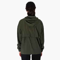 Women's windproof running jacket - KIPRUN Run 500 Wind - Khaki