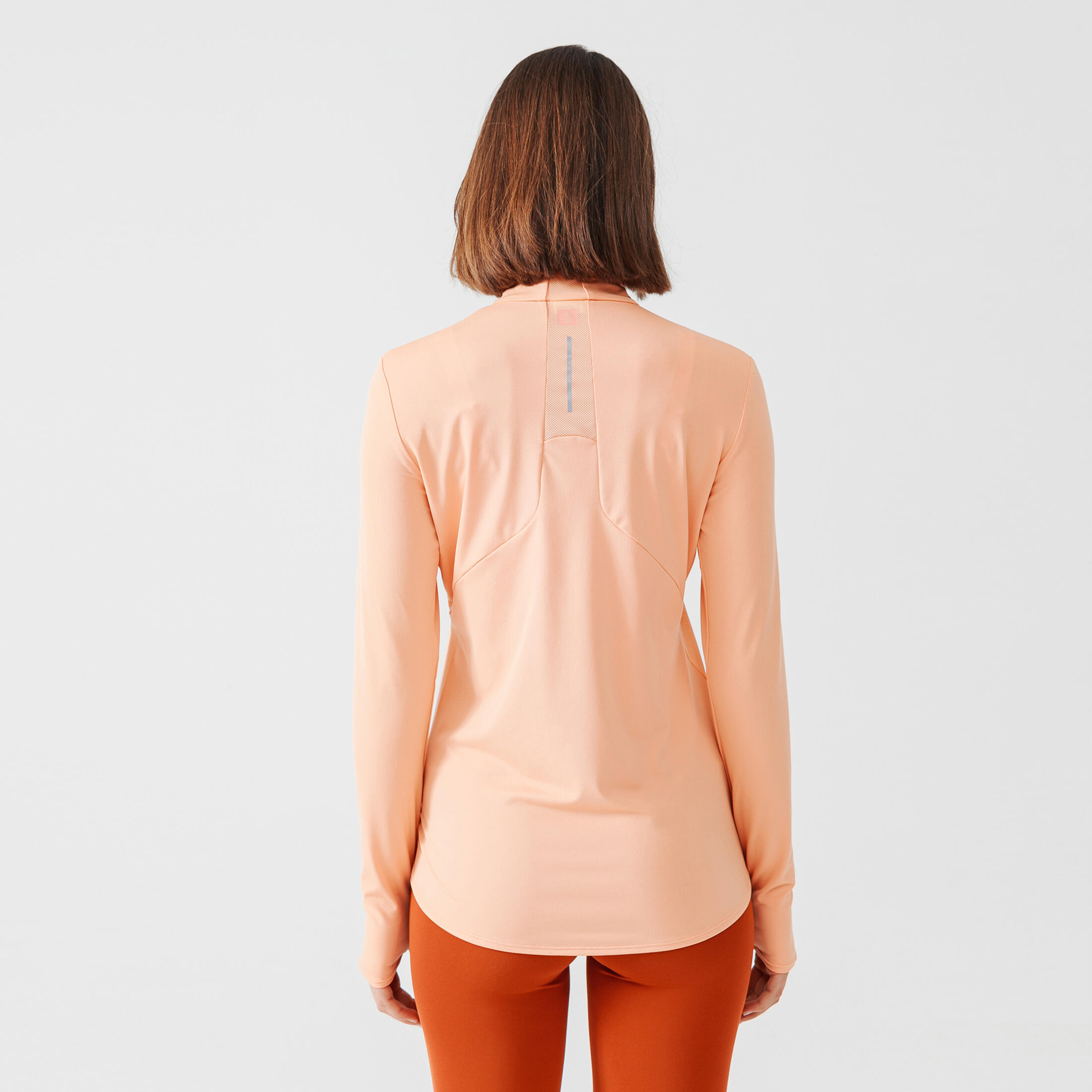 Women's ½-zip long-sleeved running T 