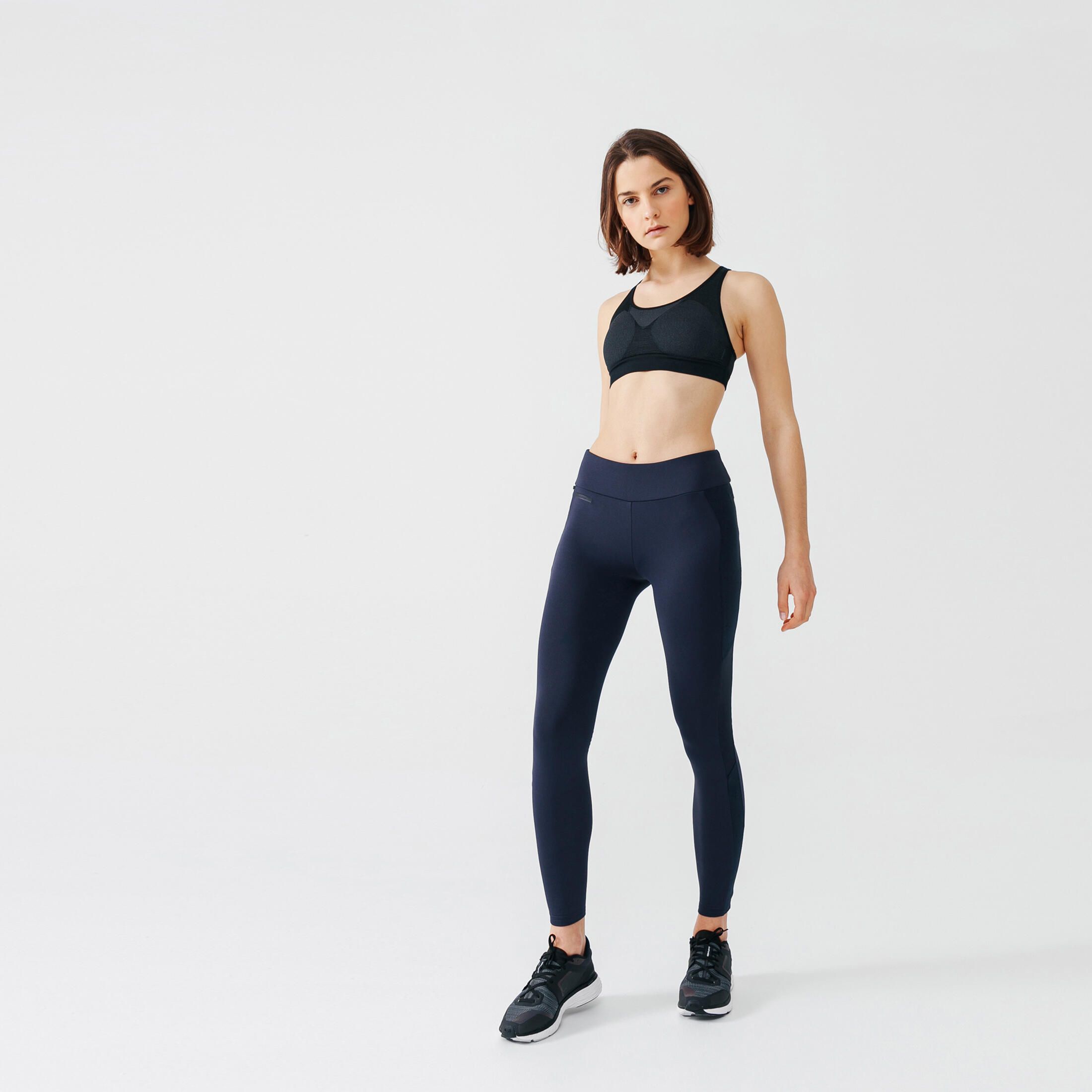 running leggings Warm+ - dark blue 