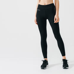 LEGGING CHAUD FEMME DE RUNNING RUN WARM + NOIR