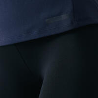 RUN DRY + WOMEN'S RUNNING T-SHIRT - DARK BLUE