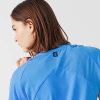 RUN DRY + WOMEN'S RUNNING T-SHIRT - BLUE