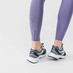 Women's running leggings with body-sculpting (XS to 5XL - large size) - blue