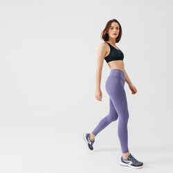 Women's running leggings with body-sculpting (XS to 5XL - large size) - blue