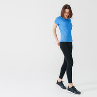 RUN DRY + WOMEN'S RUNNING T-SHIRT - BLUE
