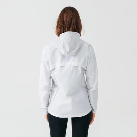 Women's Running Water Repellent Jacket Rain - white