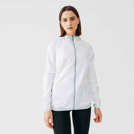 
      Women's Running Windproof Jacket Wind - white
  