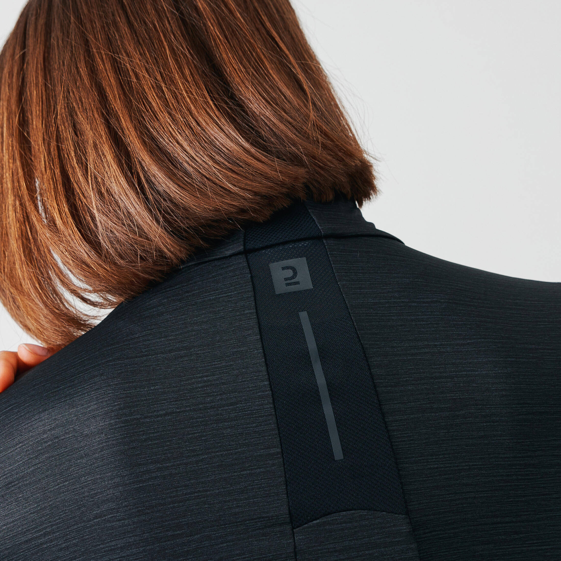 KIPRUN Run 100 Dry Women's Breathable Long-Sleeved Running T-Shirt - Black -  4