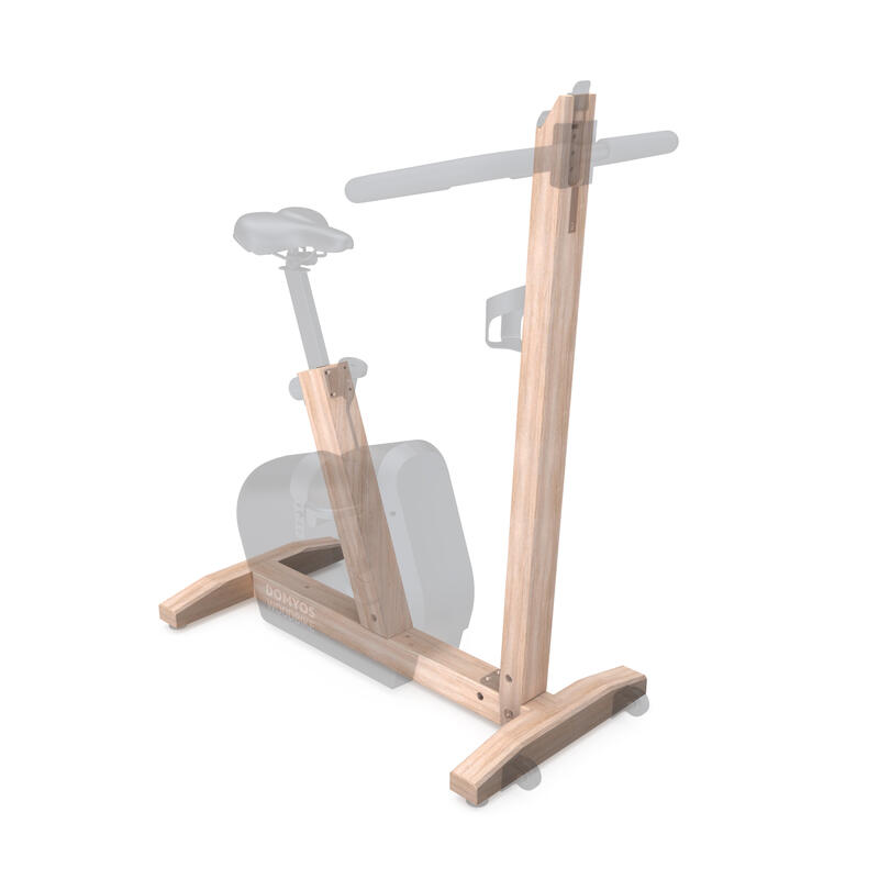 wooden training bike