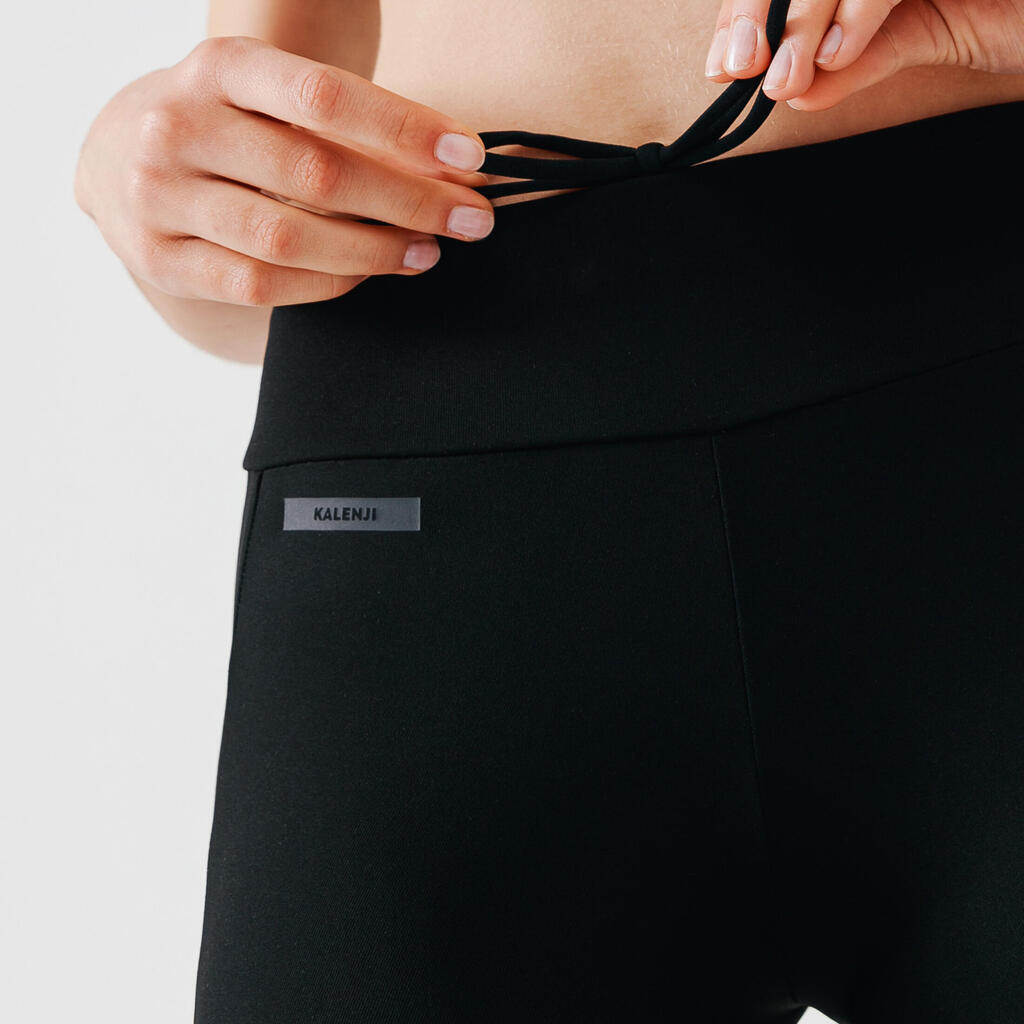 Licra cálida de Running para Mujer Kalenji negro