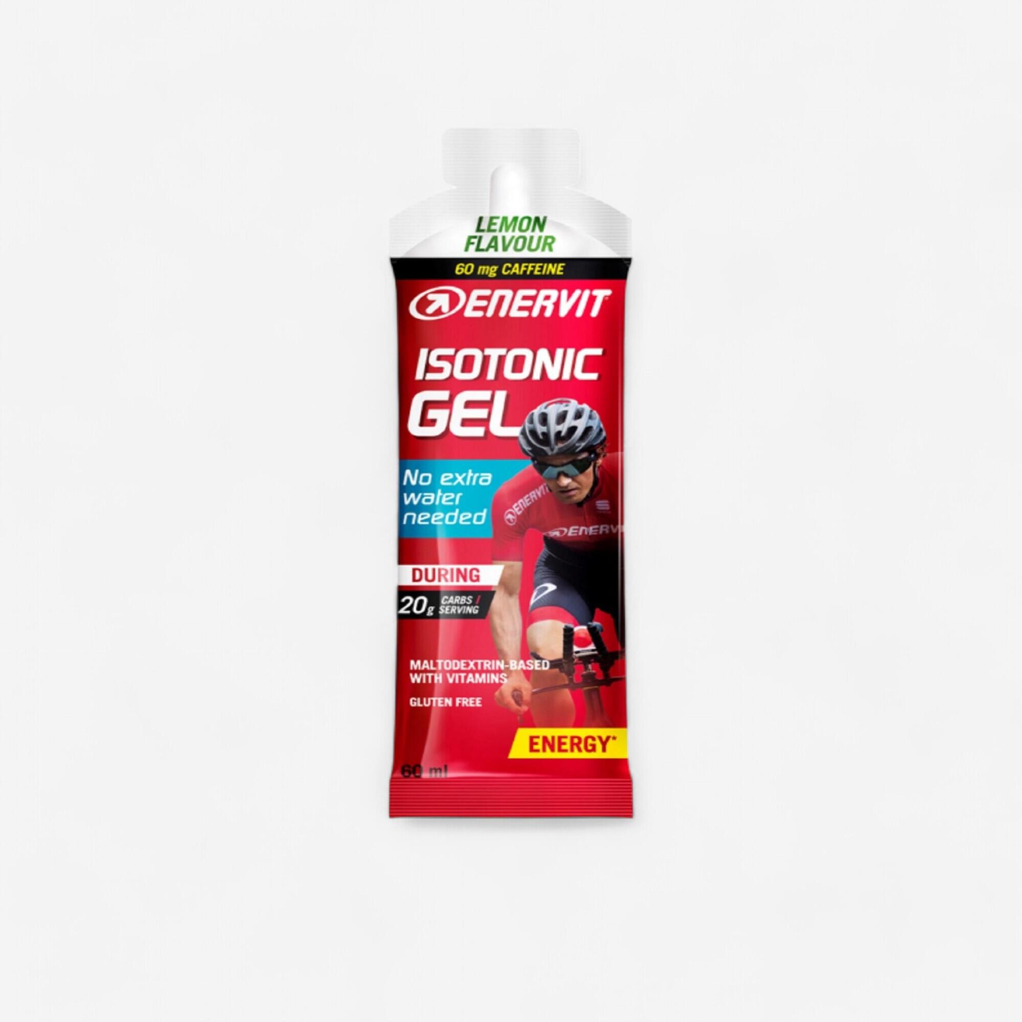 ENERVIT GEL ENERGETICO ENERVIT ISOTONIC GEL CAFFEINA LEMON FLAVOUR GLUTEN FREE 60ML