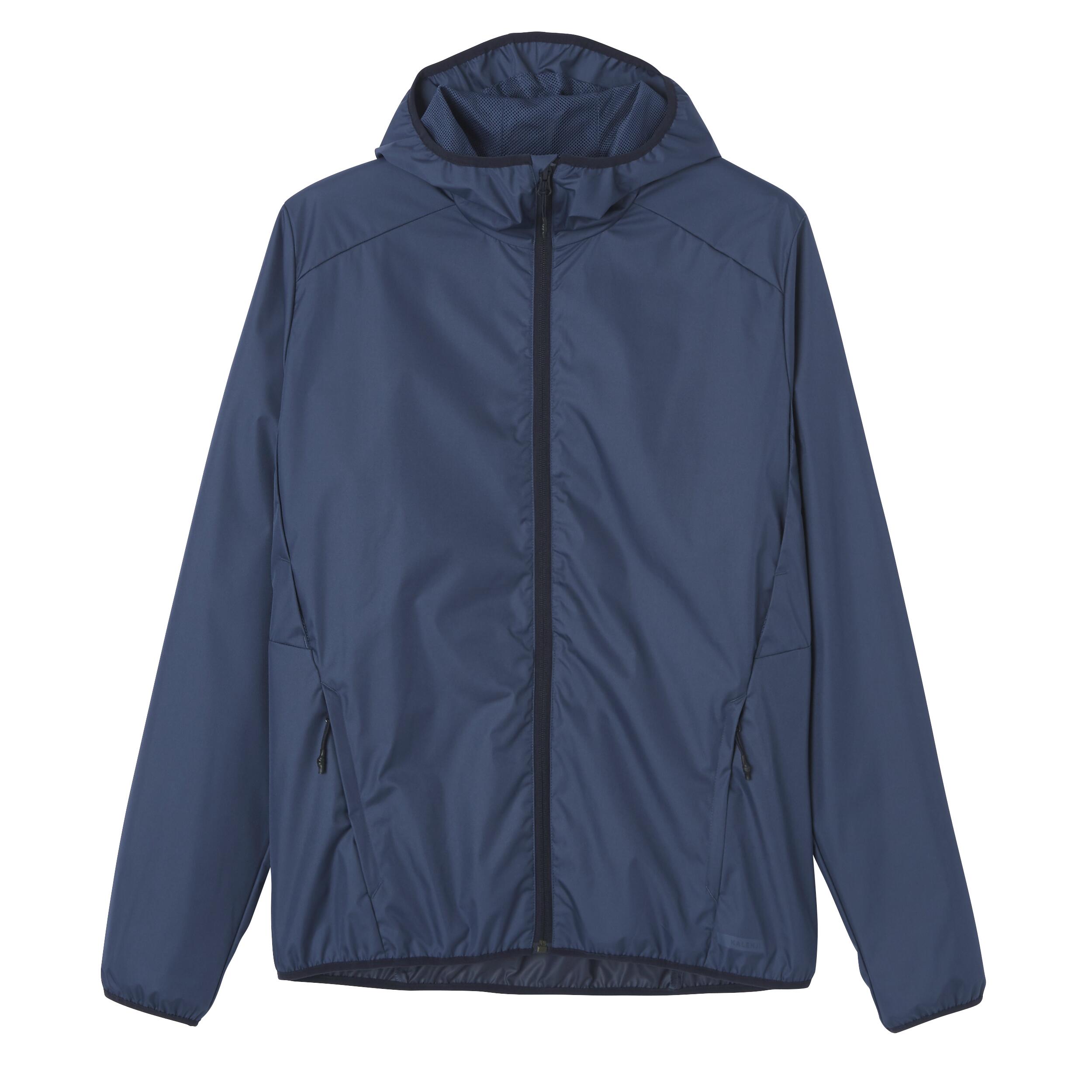 Run Rain Men's Running Wind and Rain Jacket - slate blue 3/9