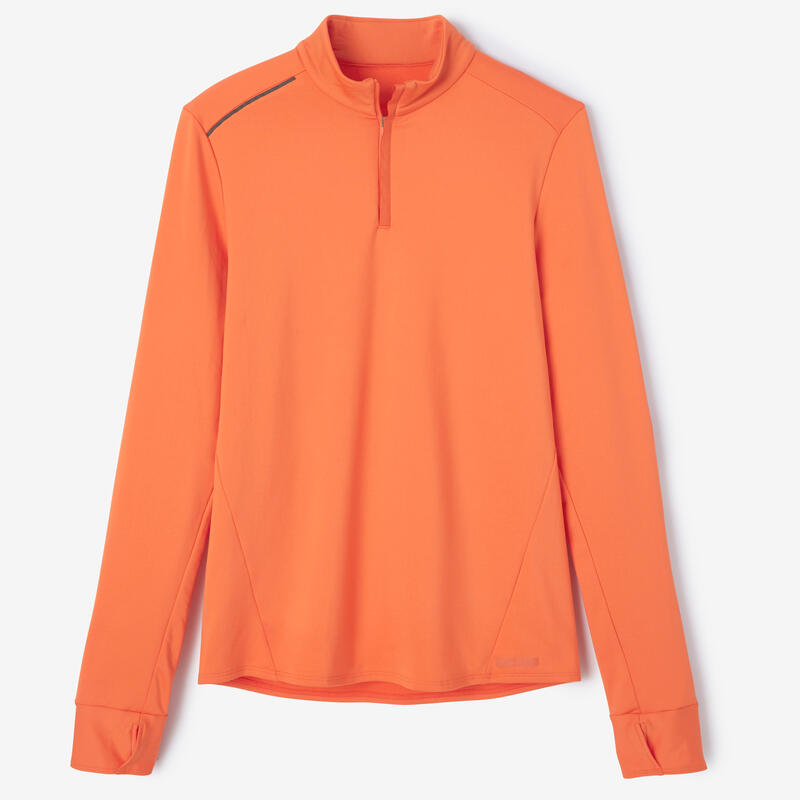 ФУТБОЛКА ДЛЯ БЕГА С ДЛИННЫМИ РУКАВАМИ МУЖСКАЯ Run Warm Decathlon 145903